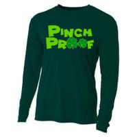 Pinch Proof Irish Shamrocks Cooling Performance Long Sleeve Crew