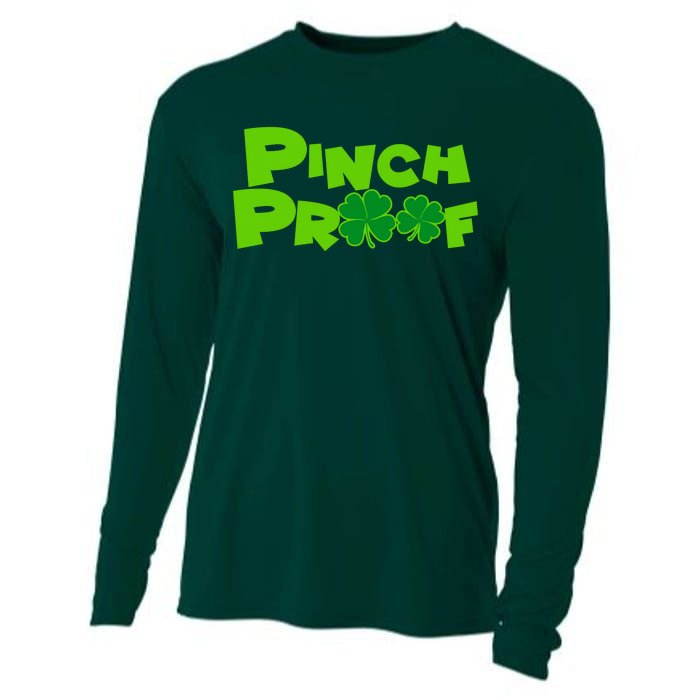 Pinch Proof Irish Shamrocks Cooling Performance Long Sleeve Crew