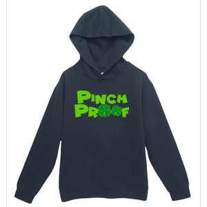 Pinch Proof Irish Shamrocks Urban Pullover Hoodie