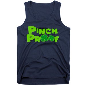 Pinch Proof Irish Shamrocks Tank Top