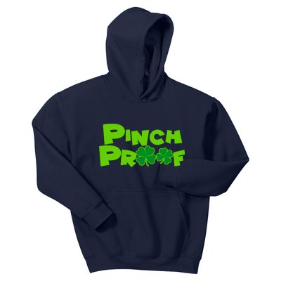 Pinch Proof Irish Shamrocks Kids Hoodie