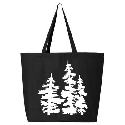 Pine Trees Illustration 25L Jumbo Tote