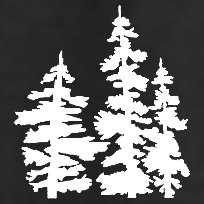 Pine Trees Illustration 25L Jumbo Tote