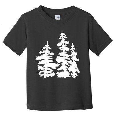 Pine Trees Illustration Toddler T-Shirt