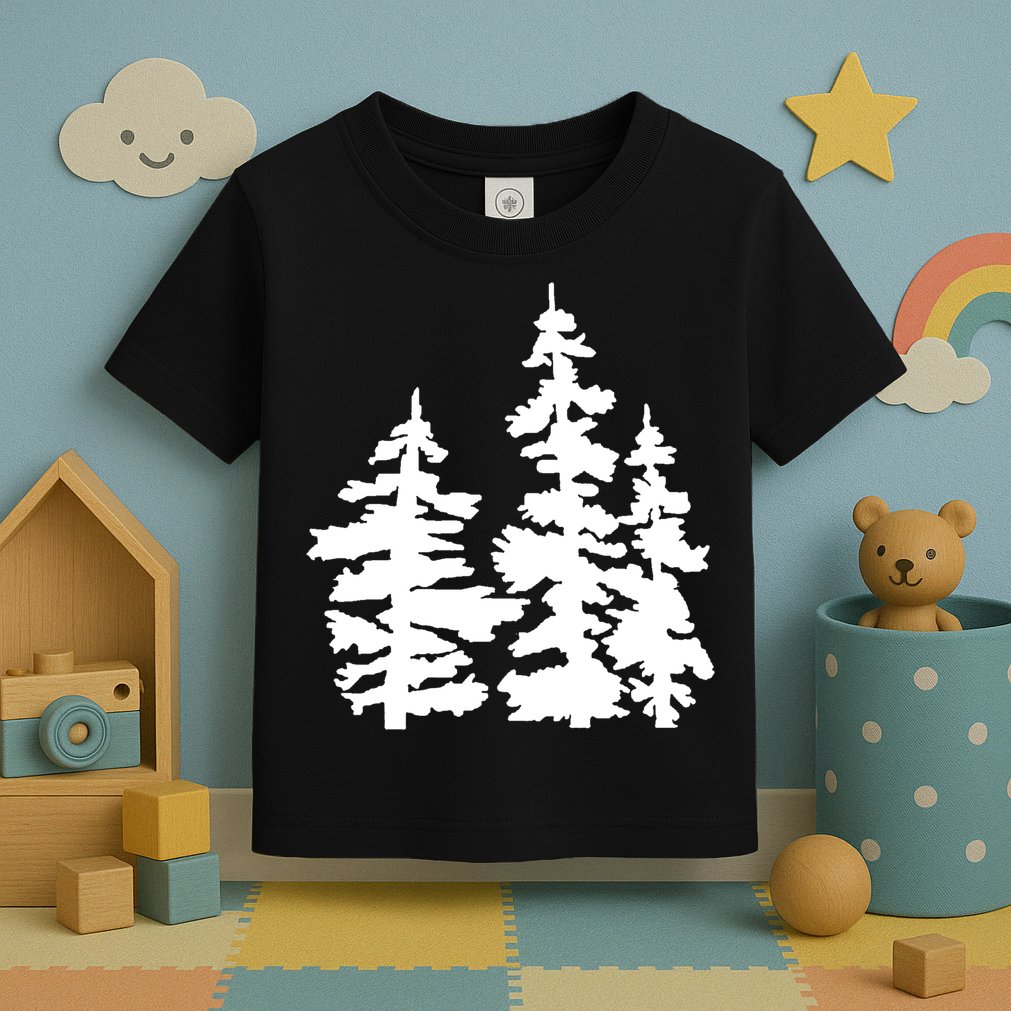 Pine Trees Illustration Toddler T-Shirt