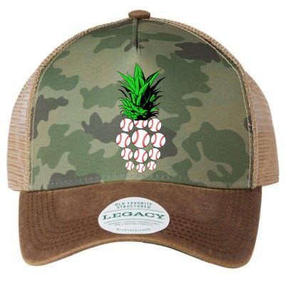 Pineapple Baseball Legacy Tie Dye Trucker Hat