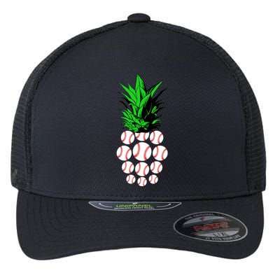 Pineapple Baseball Flexfit Unipanel Trucker Cap