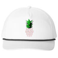 Pineapple Baseball Snapback Five-Panel Rope Hat