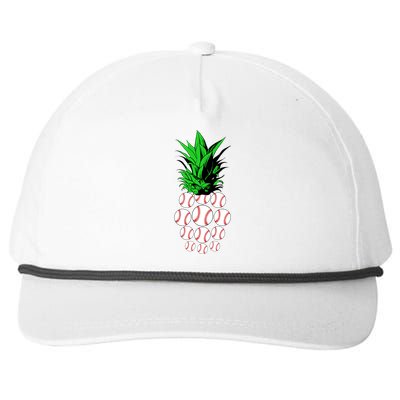 Pineapple Baseball Snapback Five-Panel Rope Hat