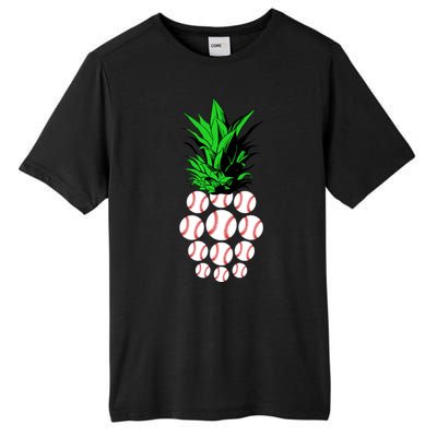 Pineapple Baseball Tall Fusion ChromaSoft Performance T-Shirt