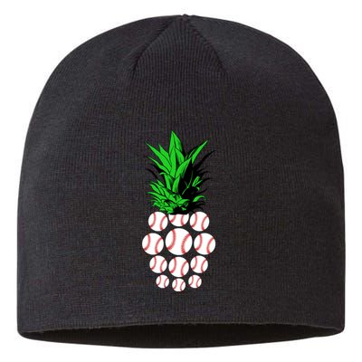 Pineapple Baseball Sustainable Beanie