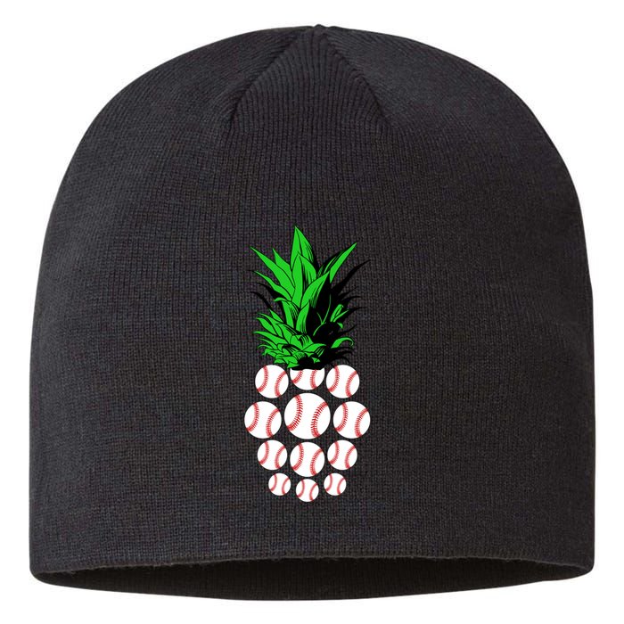 Pineapple Baseball Sustainable Beanie