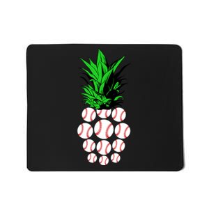 Pineapple Baseball Mousepad