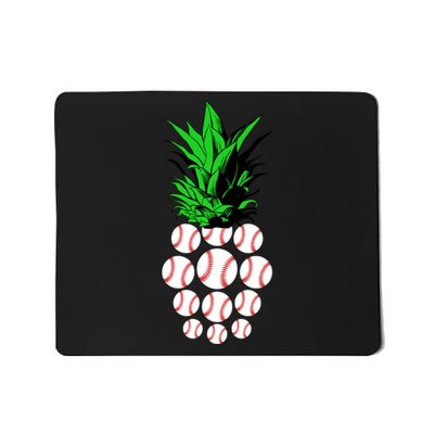 Pineapple Baseball Mousepad