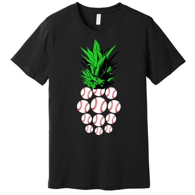 Pineapple Baseball Premium T-Shirt