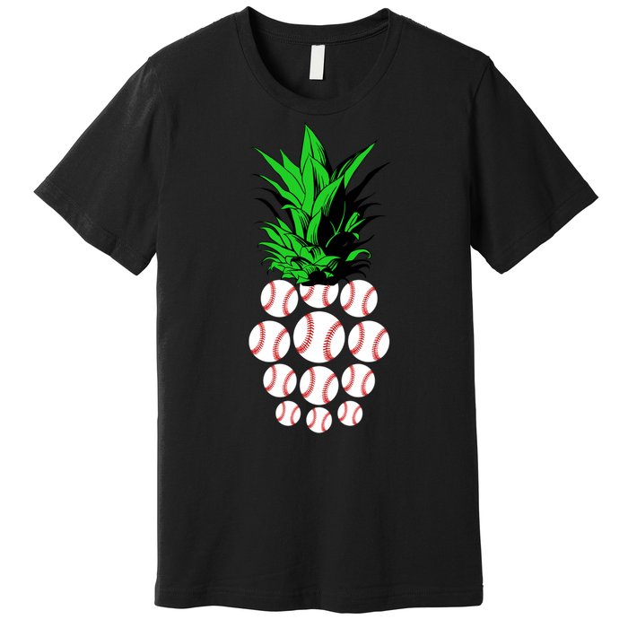 Pineapple Baseball Premium T-Shirt