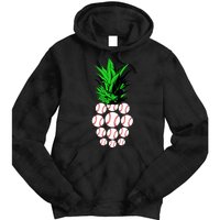 Pineapple Baseball Tie Dye Hoodie