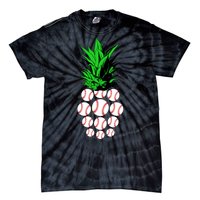 Pineapple Baseball Tie-Dye T-Shirt