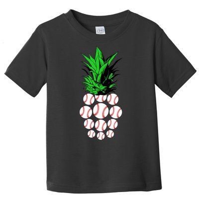 Pineapple Baseball Toddler T-Shirt