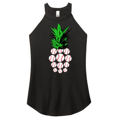 Pineapple Baseball Women's Perfect Tri Rocker Tank