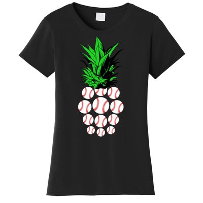 Pineapple Baseball Women's T-Shirt