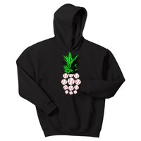 Pineapple Baseball Kids Hoodie