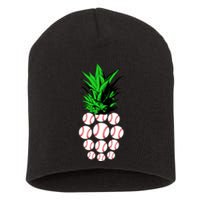 Pineapple Baseball Short Acrylic Beanie