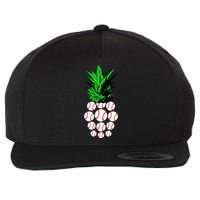 Pineapple Baseball Wool Snapback Cap