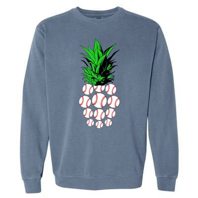 Pineapple Baseball Garment-Dyed Sweatshirt