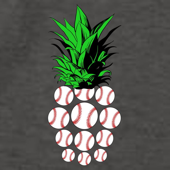 Pineapple Baseball Vector Backpack