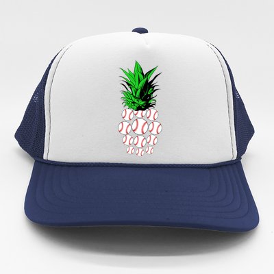 Pineapple Baseball Trucker Hat