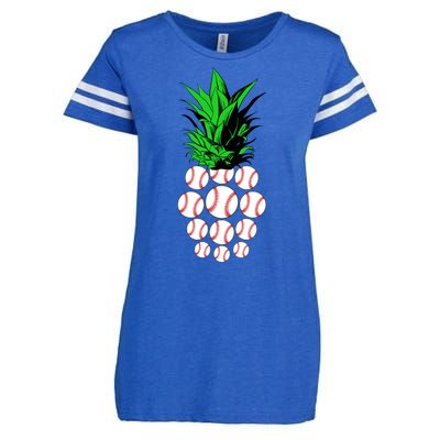 Pineapple Baseball Enza Ladies Jersey Football T-Shirt