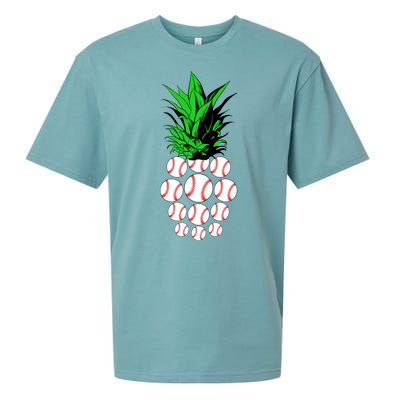 Pineapple Baseball Sueded Cloud Jersey T-Shirt