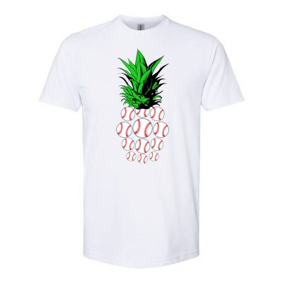 Pineapple Baseball Softstyle® CVC T-Shirt