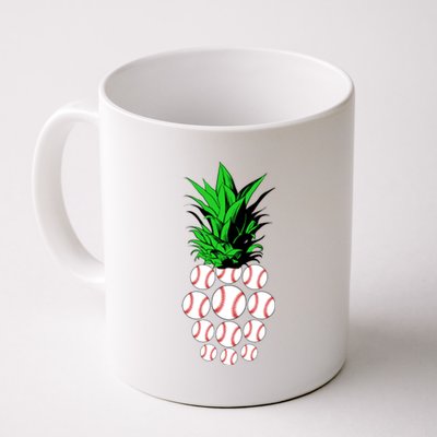 Pineapple Baseball Coffee Mug