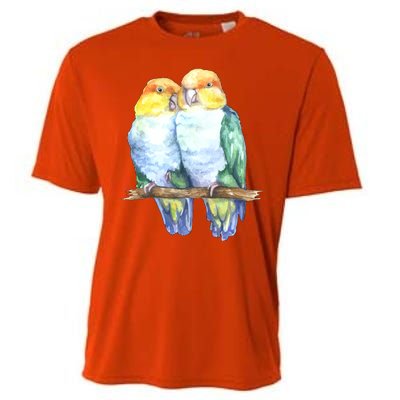 Pineapple Conure Watercolor Bird Cooling Performance Crew T-Shirt