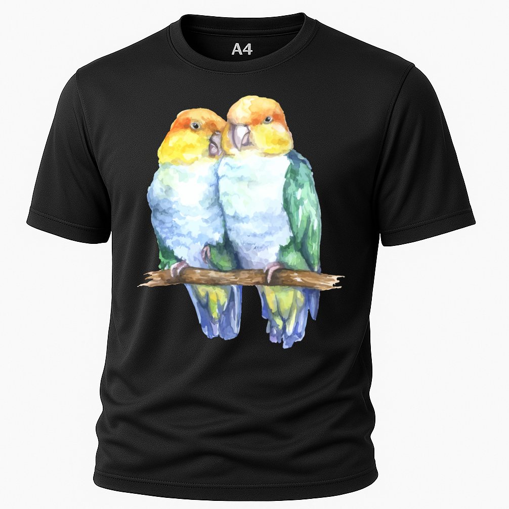 Pineapple Conure Watercolor Bird Performance Shirt