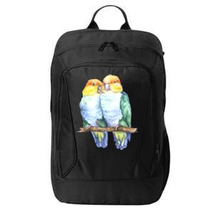 Pineapple Conure Watercolor Bird City Backpack