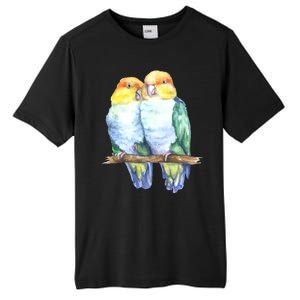 Pineapple Conure Watercolor Bird Tall Fusion ChromaSoft Performance T-Shirt