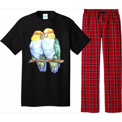 Pineapple Conure Watercolor Bird Pajama Set