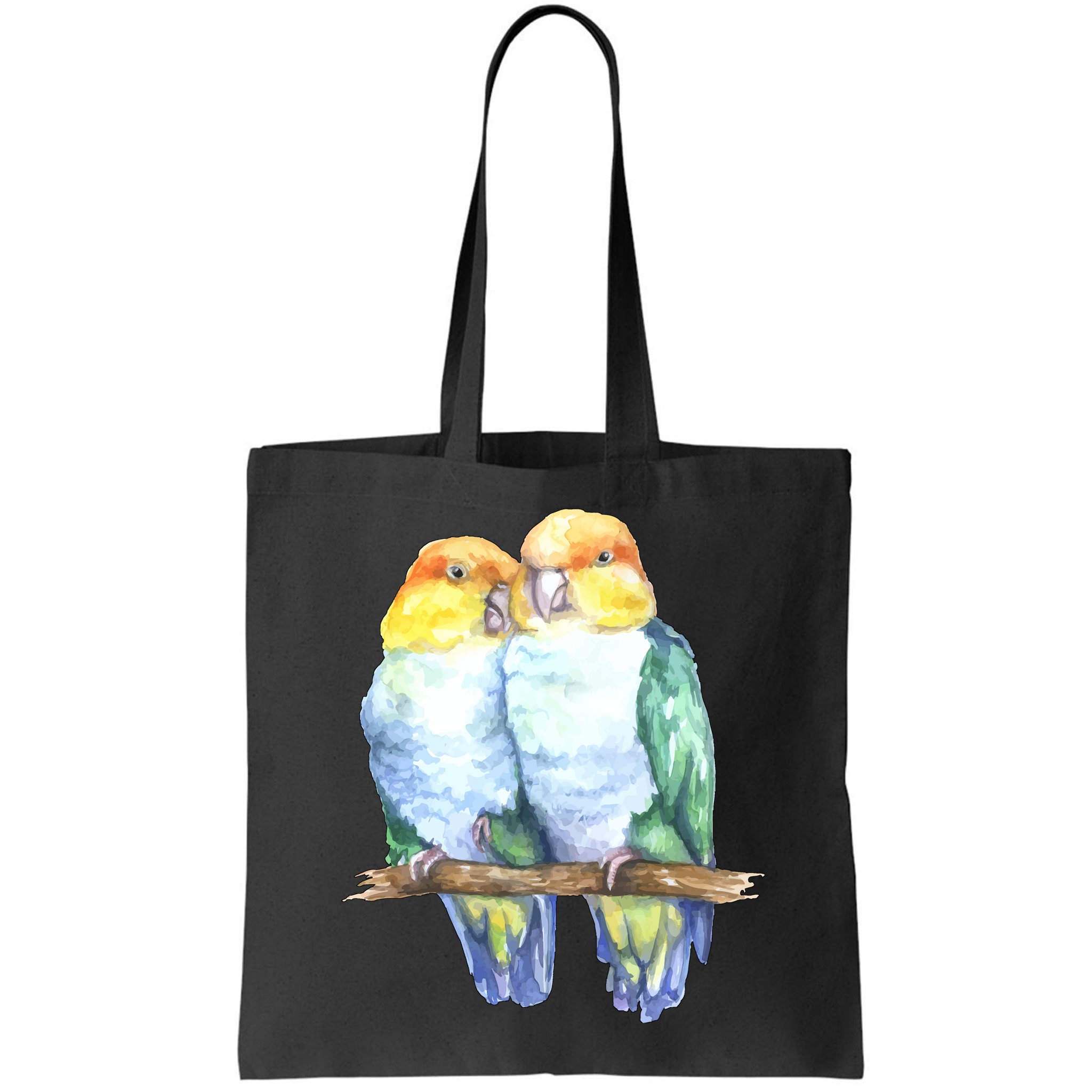 Pineapple Conure Watercolor Bird Bag