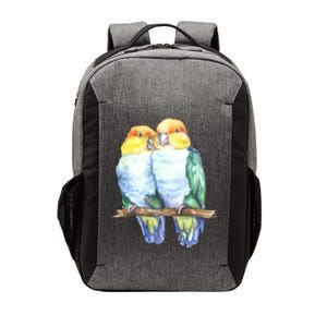 Pineapple Conure Watercolor Bird Vector Backpack