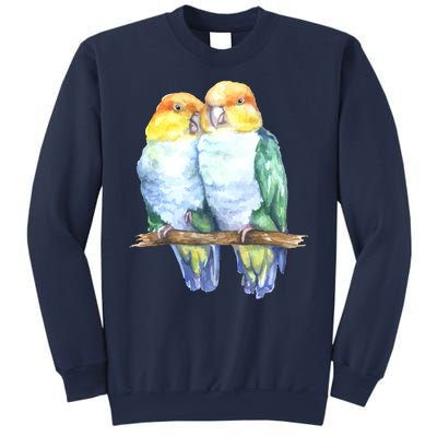 Pineapple Conure Watercolor Bird Sweatshirt