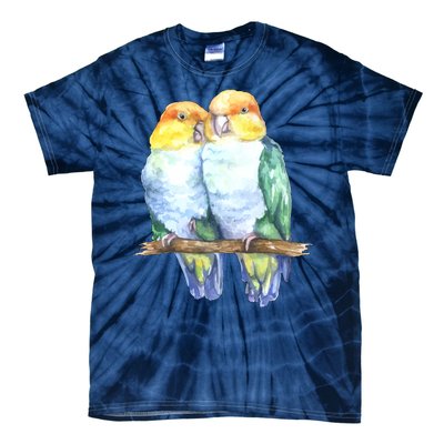 Pineapple Conure Watercolor Bird Tie-Dye T-Shirt