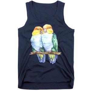 Pineapple Conure Watercolor Bird Tank Top