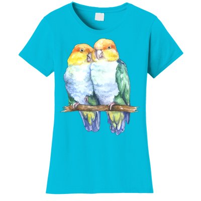 Pineapple Conure Watercolor Bird Women's T-Shirt