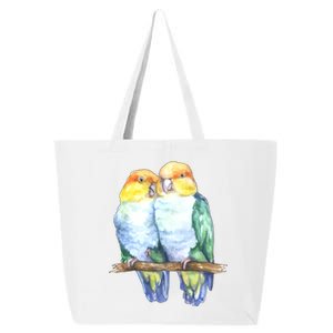 Pineapple Conure Watercolor Bird 25L Jumbo Tote