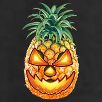 Pineapple Jack O Lantern Face Cool Comfort Performance Bucket Hat