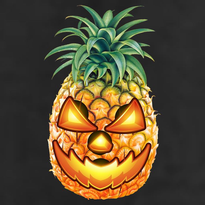 Pineapple Jack O Lantern Face Cool Comfort Performance Bucket Hat