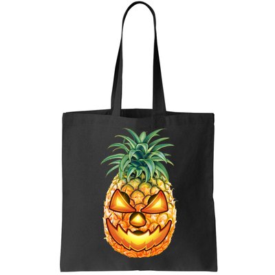 Pineapple Jack O Lantern Face Bag